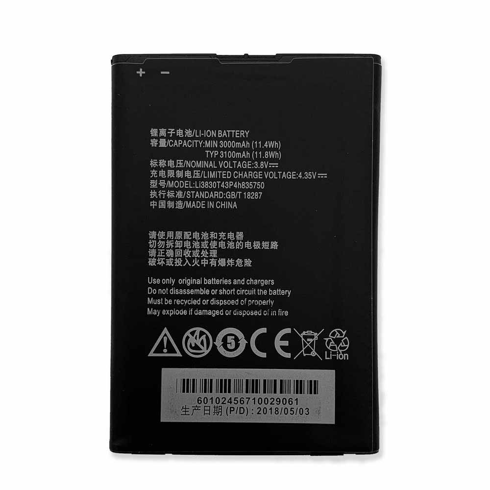 Batería para GB/zte-Li3830T43P4h835750